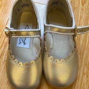 Zimmerman Champagne Scalloped Mary Jane